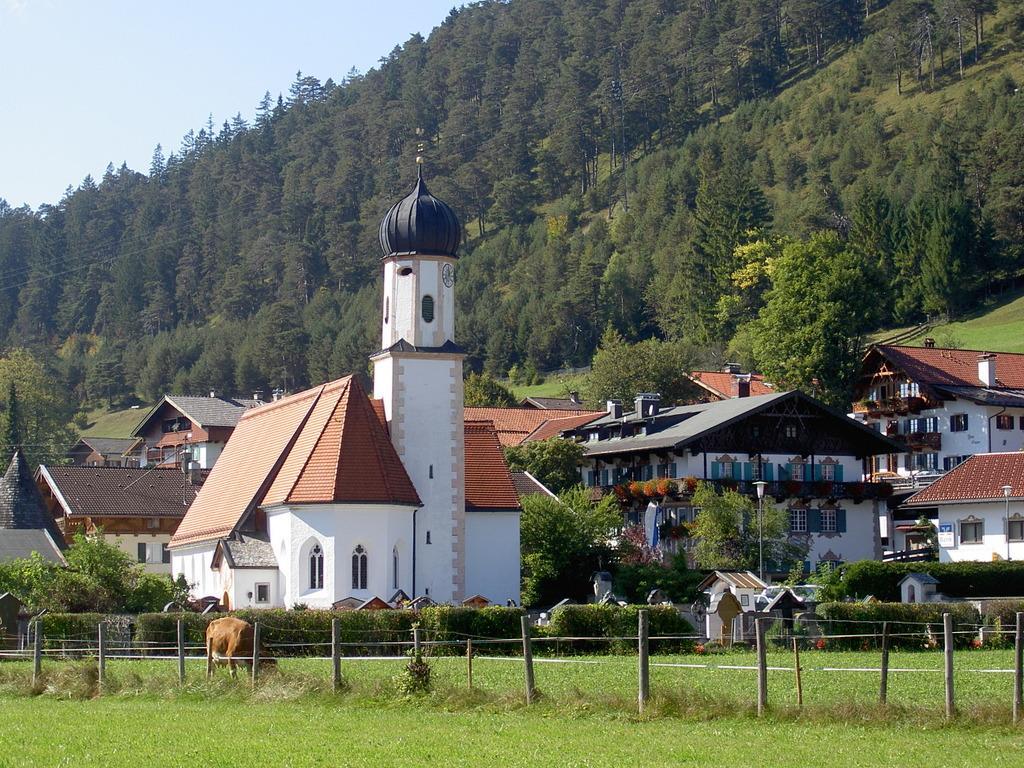 Appartementhaus Alpenrose Wallgau Exteriér fotografie