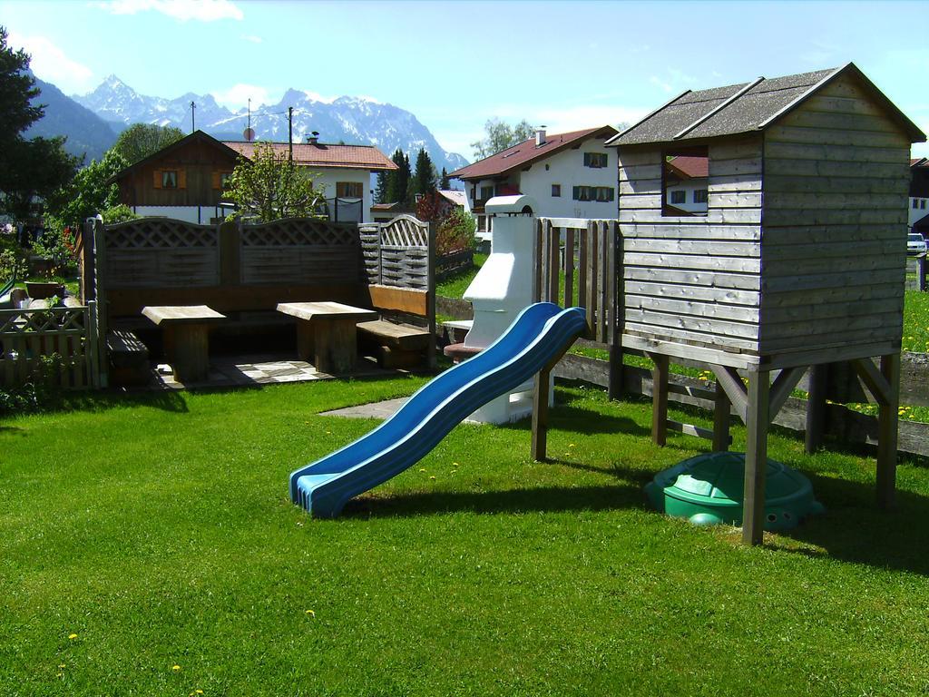 Appartementhaus Alpenrose Wallgau Exteriér fotografie